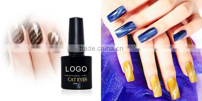 ODM OEM Oriented Factory Private Label Cat Eye Blue Nail Polish