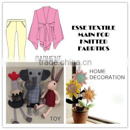 2015 Esse Textile knitted fabric 95%T 5%SPfabric jacquard fabric