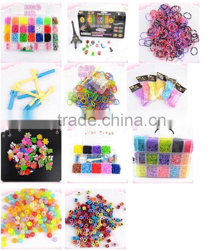 Children Fashion Rainbow DIY Rubber Band Box