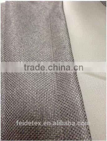 2016 Wholesale OEM service plain polyester blackout jacquard curtain fabric