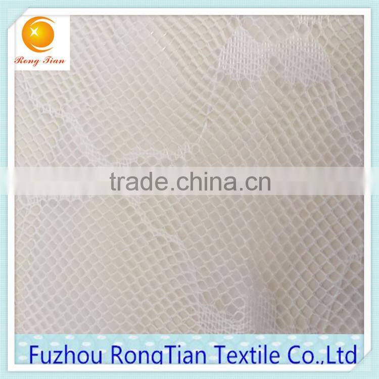 Wholesale 100 polyester warp knitted jacquard mesh fabric for mosquito net