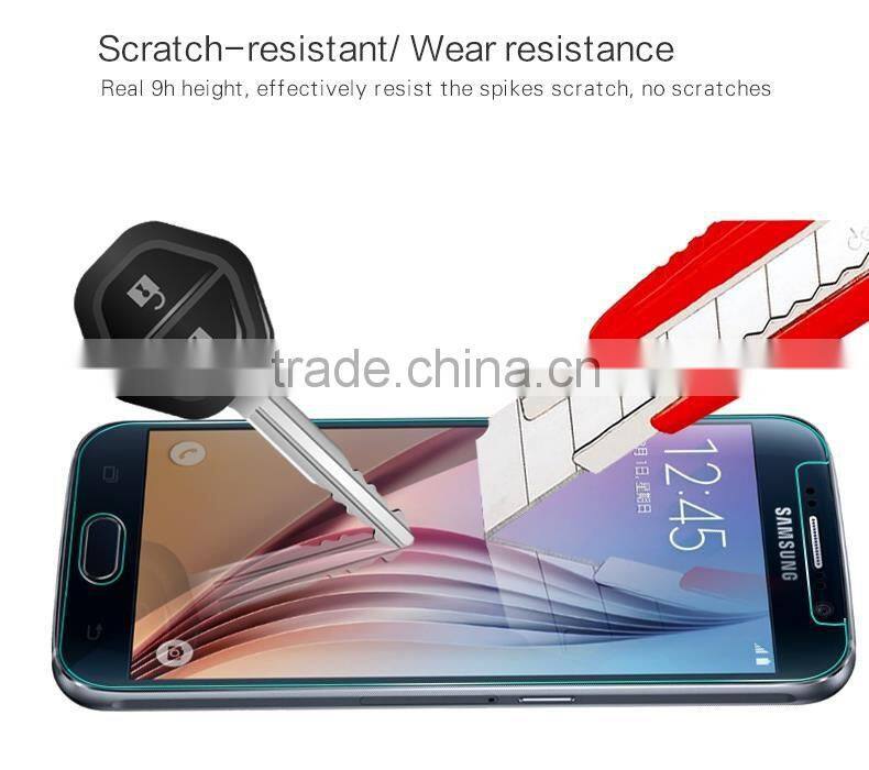 Full Coverage Curved Edge 9H Tempered Glass Screen Protector for Samsung note3 edge