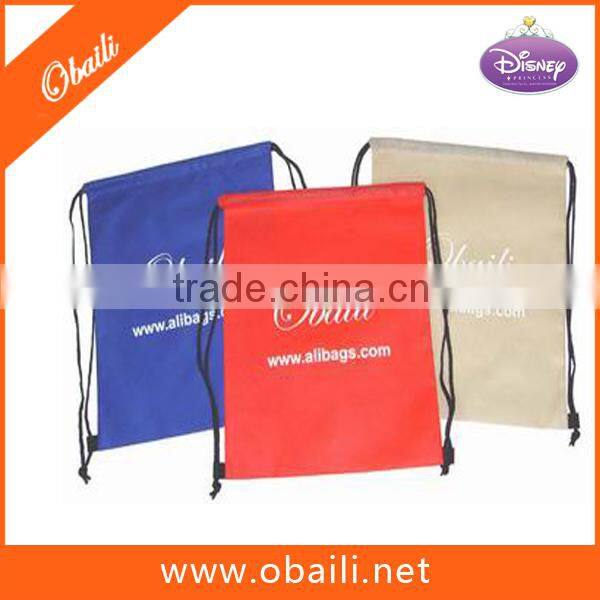 Cute drawstring bags,drawstring shopping bag,210d polyester drawstring bag