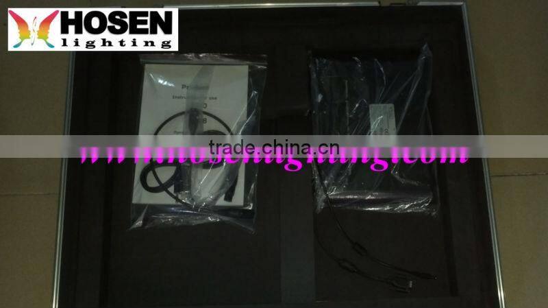 High function 1024 CH disco led stage light DMX console , led running light comtroller