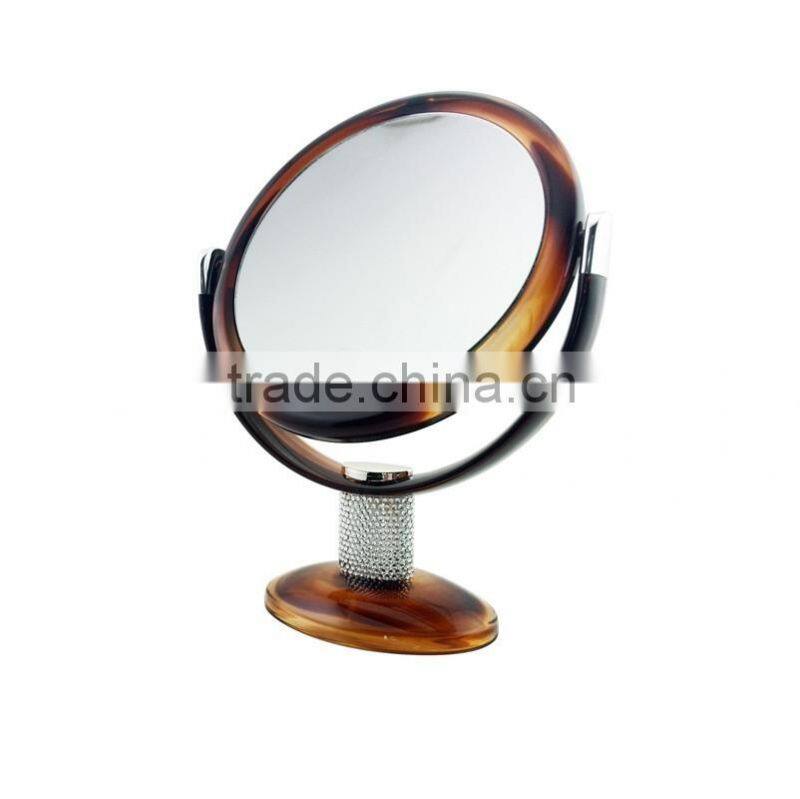 Rosegold makeup mirror vanity desktop double sided 10x magnifying mirror