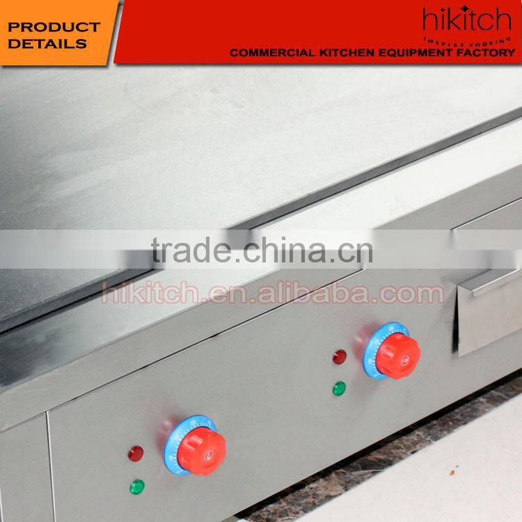 Commercial Restaurant Kitchen Equipment Electric Griddle Provide CE EN60335-1