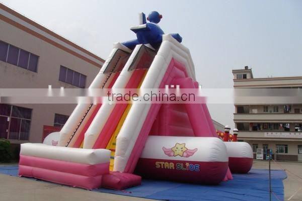 Good quality hippo water slide/ inflatable hippo slide for sale