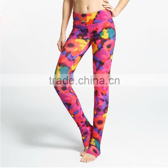 sublimation yoga legging black girls wearing yoga pants