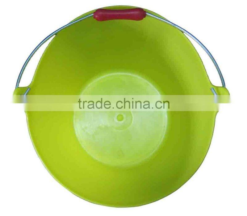 22L Original PE Plastic Universal Buckets with steel handle