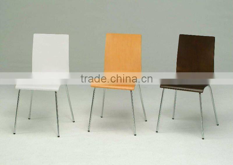 Furniture Iron Tube Bentwood Dinning Chair