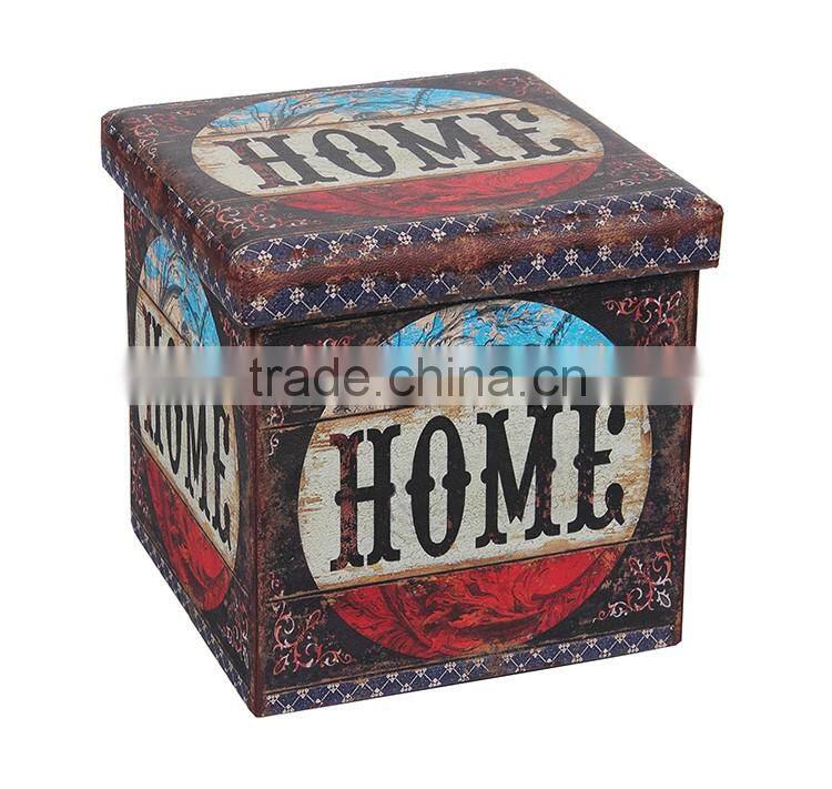 cheap furniture fashion folding storage ottoman bench