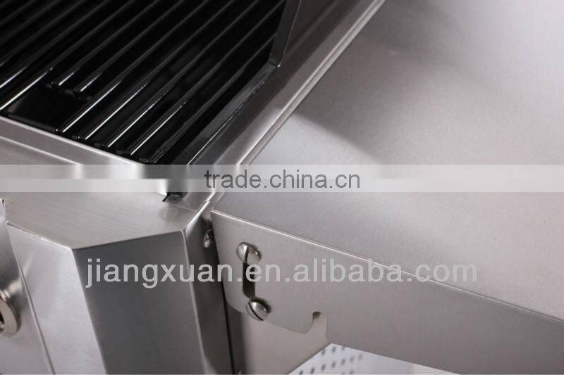 stainless steel 5 burner bbq gas grill