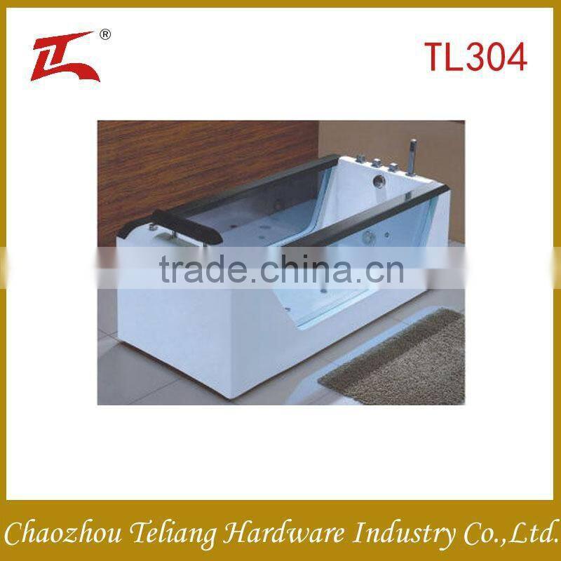 China Good Quality Fashion Design Four Surface Comfortable Acrylic Bathroom Massage Buthtub