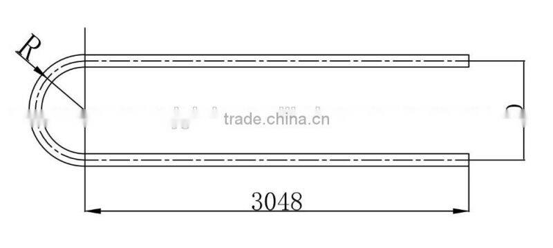 201 304 U Shape Stainless Steel Tube U Bending Tube for heat exchanger