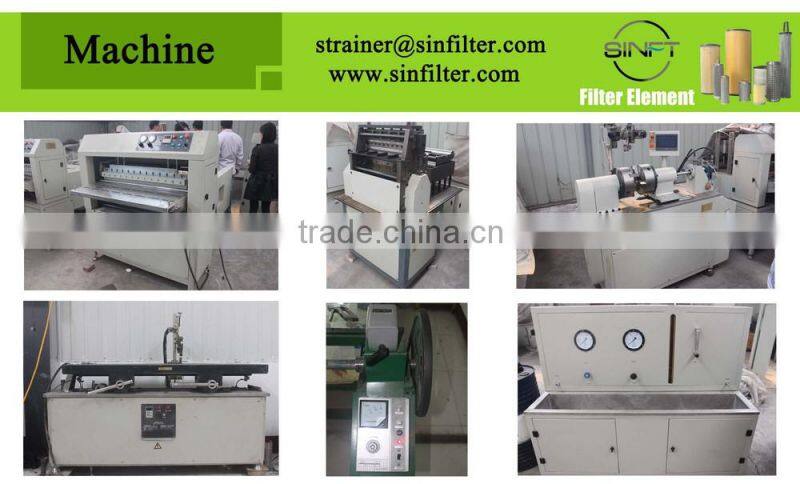 Sinfilter high efficient and cost-effective hepa pall hydraulic filter