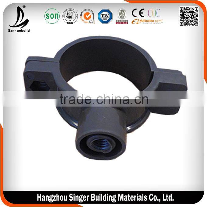 2015 new design lightweight black plastic pipe, hot sale high pressure plastic pipe