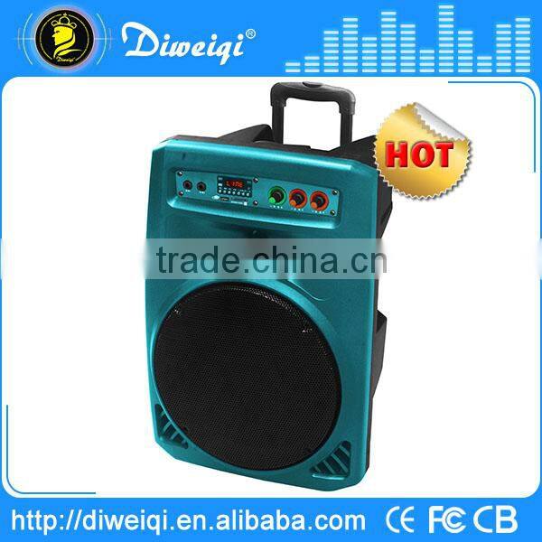 12inch best rechargeable portable speaker hot sale 2015
