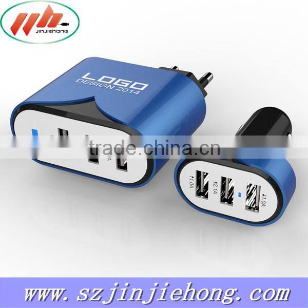 Custom car usb charger kit for Nook HD+