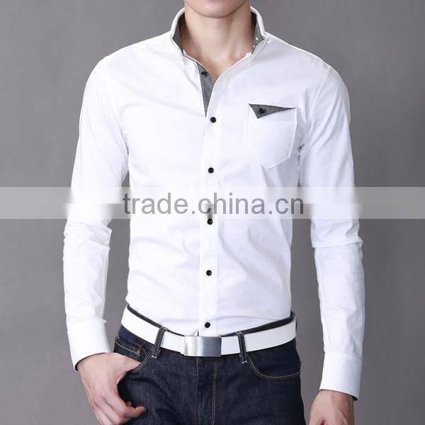 printing Polyester cheaper dress shirts