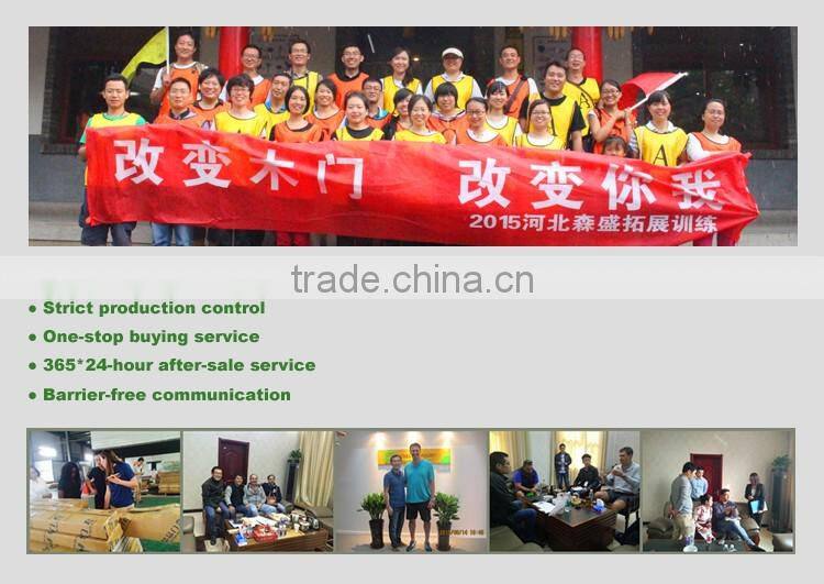 Forest Bright Craftsman 3-Panel Primed Solid Core MDF Interior Door Slab