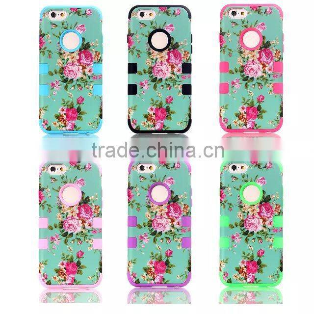 Fllow color silicone phone case for iphone 6 cover