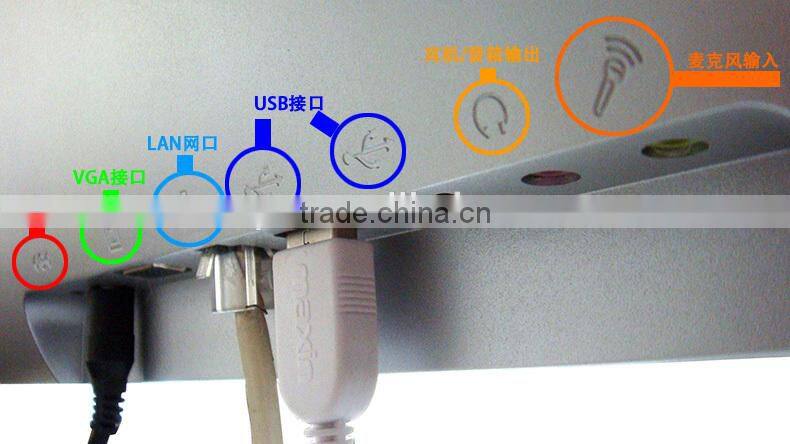 cheapest celeron 1037u All In One PC desktop 18.5 inch