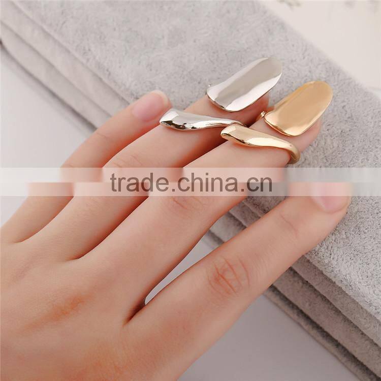 cheap plain finger nail ring designs, long finger rings