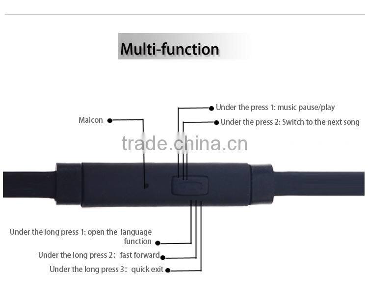 Uldum brand factory wholesale studio flat wired oem headphone
