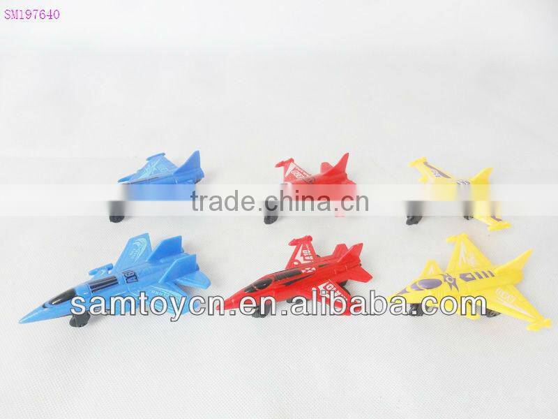 Pull back plane toy