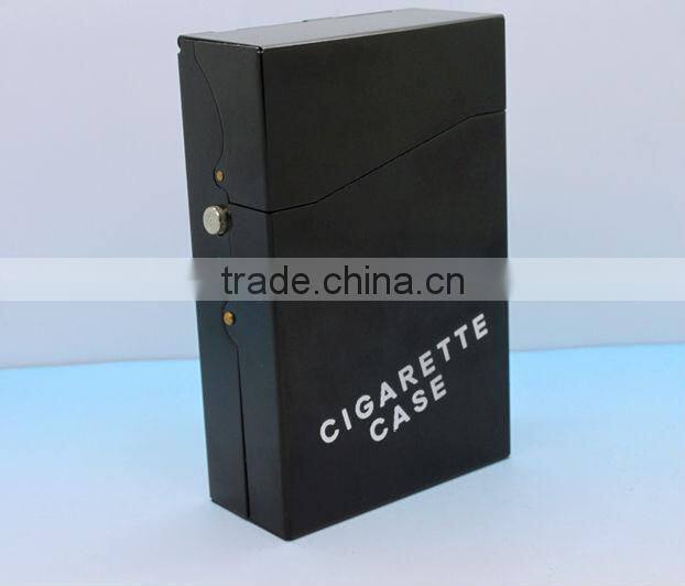 Hot selling automatic cigarette case with lighter windproof lighter/cigarette case with usb lighter