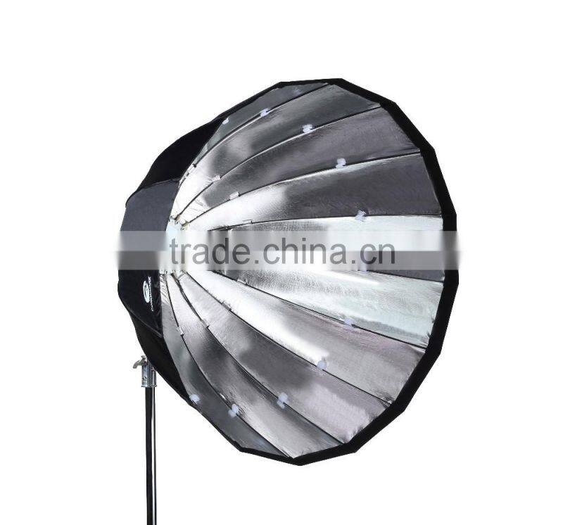 CONONMARK 120CM parabolic Softbox for photolight with mount comet