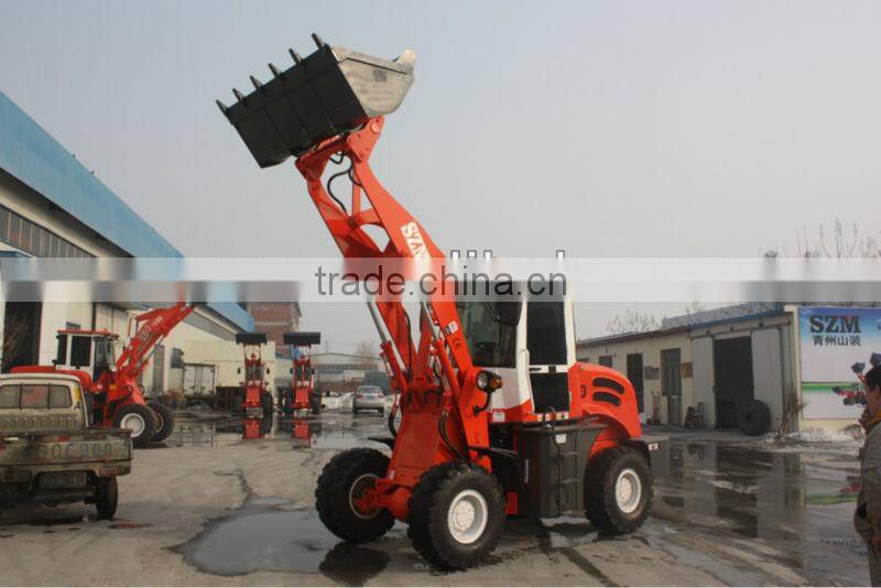 qingzhou NEO mini compact wheel loader cs 912 with hydraulic joystick high quality for export