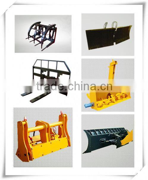 farm machinery 2.5 ton wheel loader NEOL300 bucket for corn/wheat with GOST certificate