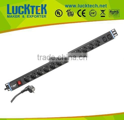 12way Germany type+IEC PDU SOCKET