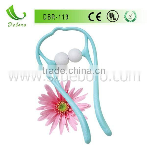 2016 Manual Plastic Roller Neck Massager DBR-113