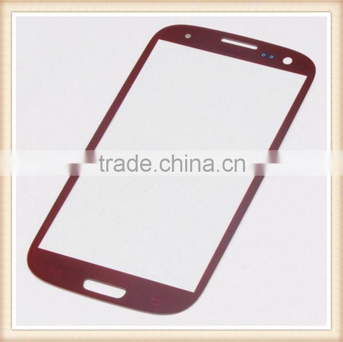 Mobile Phone Front Glass Lens for S3MINI mini, For S3 mini I8190 Glass Lens