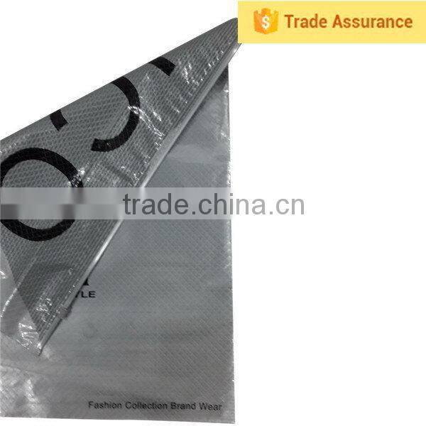 2016 promotional products Easy To Take And Use printing zipper bag for garment