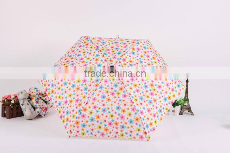 New design gift umbrella 3 Fold Beautiful Sunflower Umbrella