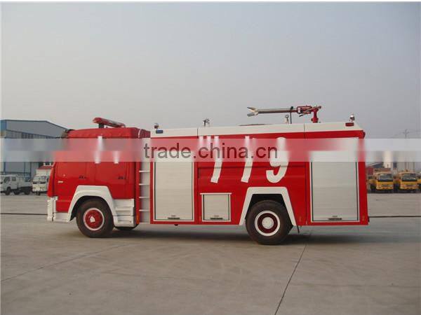 SINOTRUCK STEYR 4X2 foam tank fire truck for sale