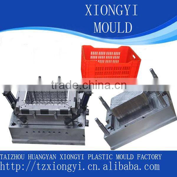 custom EU standard injection logistic folding crate mould manufacturer