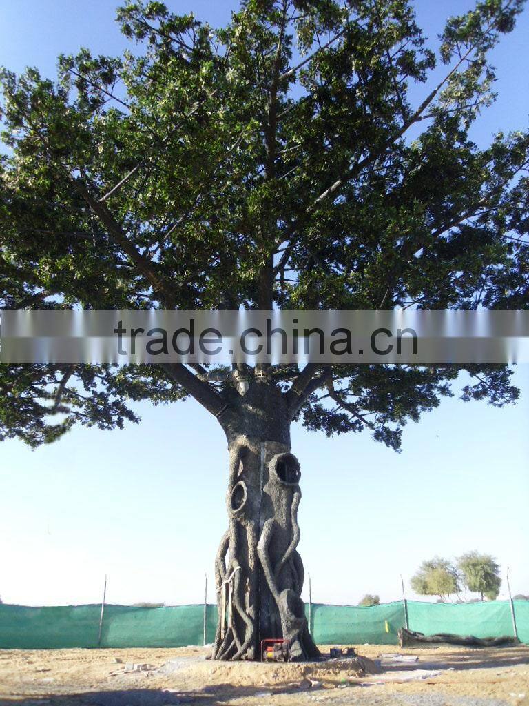 5m Decorative artificial steel ficus tree