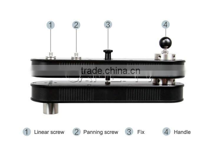 Folding Arm Slider provides both linear and panning mode