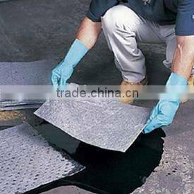 grey 100%polyproplene oil absorbent pad for general purpose