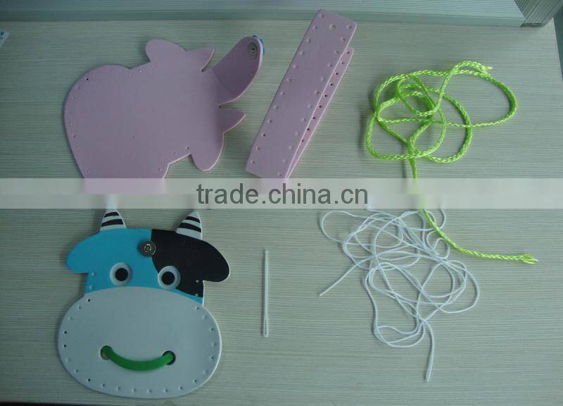 Diy eva sticker EVA foam hats for kids decoration