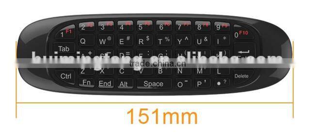 Remote Control 2.4G Wireless Keyboard, Air Mouse for Smart TV