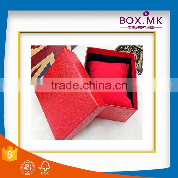 2016 High Quality Wholesale Handmade Colorful Watch Box Packing