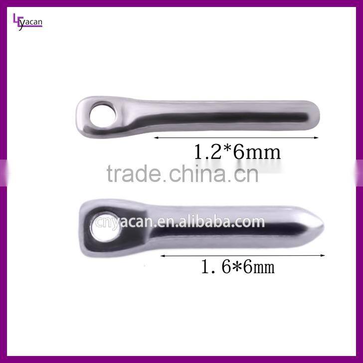 Piercing Jewelry Straight Nose Pin With Hole For Body Piercing Jewelry Parts
