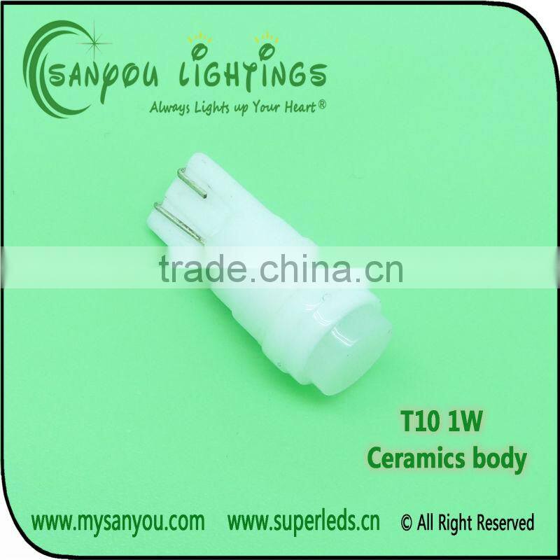 led light for car T10 6W RGB led light bulb