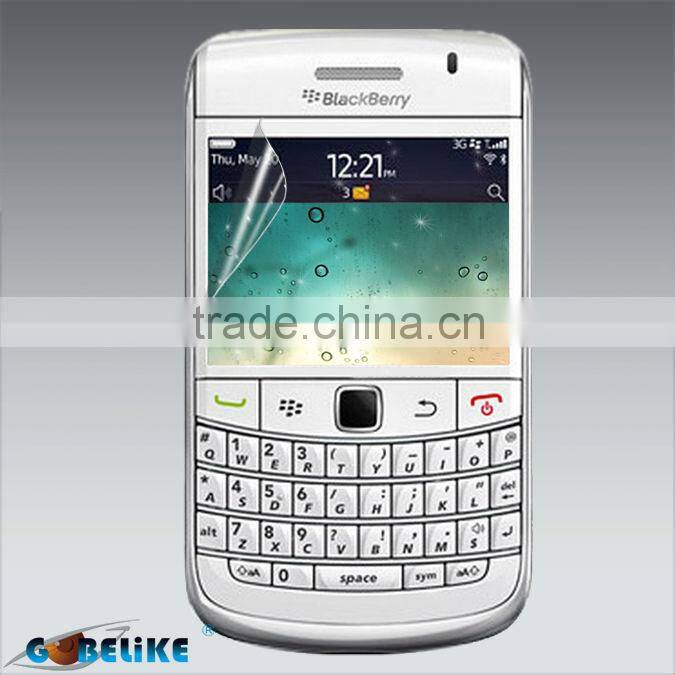 Popular!!! Diamond anti finger high transparency screen guard for BlackBerry Bold 9780 mobile screen guard