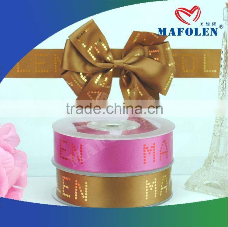 high quality pre-tied ribbon bows for packaging